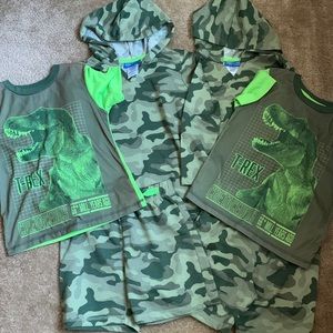 Two boys sets of sz 5/6 pajamas PJs